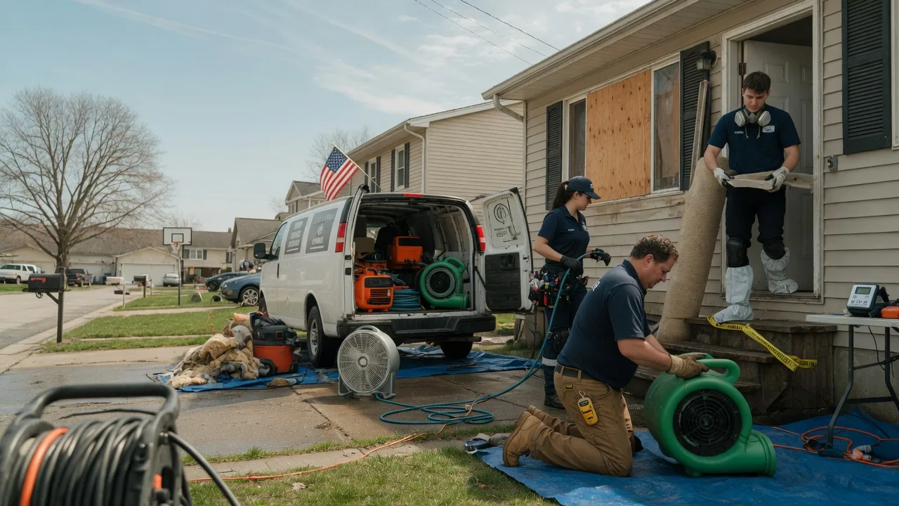 Water Damage Restoration in Ghent, WV near me